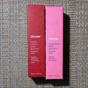 Glossier for shopaholic1289
Black Cherry and Strawberry Balm Dotcom Set